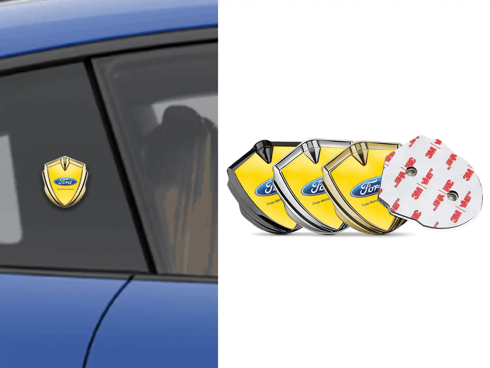 Ford Emblème Silicone Insigne Design Force Modulable